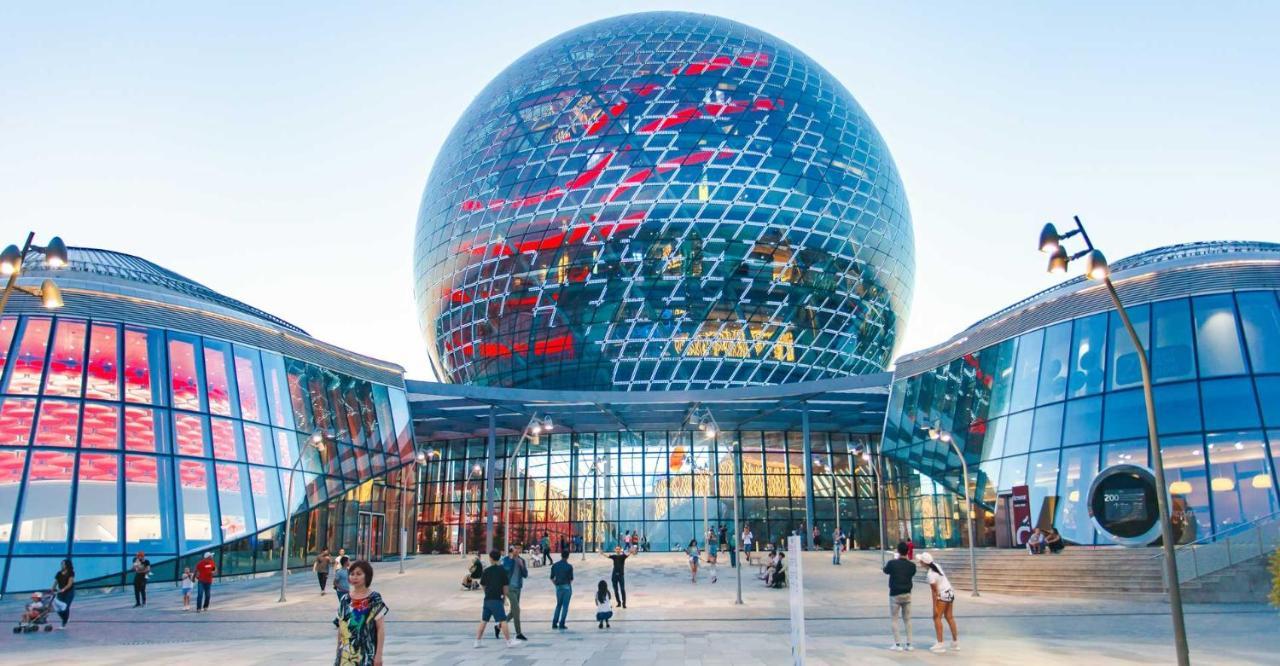 Апартаменты В Жк Only Sun Astana Exteriér fotografie
